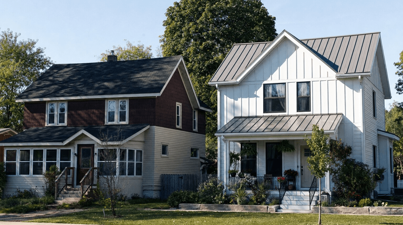 Asphalt vs. Metal Roofing: Which Is Right for Your Wisconsin Home?