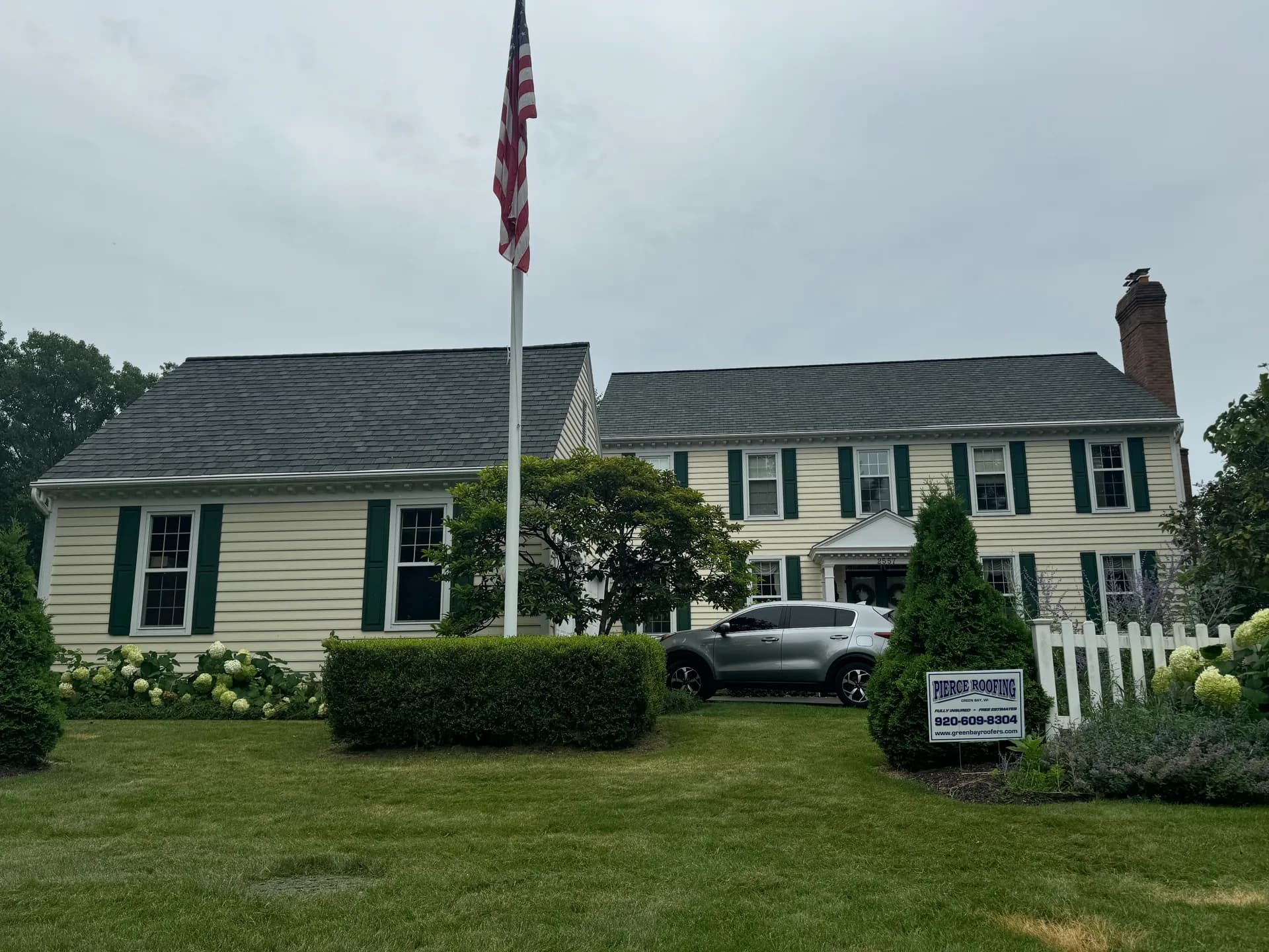 Roofing contractor serving Gillett Oconto County Wisconsin